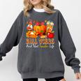 Fall Vibes Costume Teacher Thanksgiving Leopard Gnome Comfort Colors Sweatshirt Pepper Fall Vibes Costume Teacher Thanksgiving Leopard Gnome Comfort Colors Sweatshirt Pepper