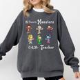My Favorite Monsters Call Me Teacher Thank Mummy Vampire Bat Comfort Colors Sweatshirt Pepper My Favorite Monsters Call Me Teacher Thank Mummy Vampire Bat Comfort Colors Sweatshirt Pepper
