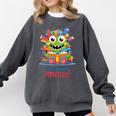 Feed The Reading Monster Halloween Teacher Comfort Colors Sweatshirt Pepper Feed The Reading Monster Halloween Teacher Comfort Colors Sweatshirt Pepper