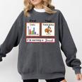 First Data Then Thanksgiving Im Earning A Break Sped Teacher Comfort Colors Sweatshirt Pepper First Data Then Thanksgiving Im Earning A Break Sped Teacher Comfort Colors Sweatshirt Pepper