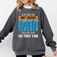 If At First You Don't Succeed Try Doing What Science Teacher Comfort Colors Sweatshirt Pepper If At First You Don't Succeed Try Doing What Science Teacher Comfort Colors Sweatshirt Pepper