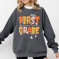 First Grade Dream Retro Team Fall Halloween Spooky Teachers Comfort Colors Sweatshirt Pepper First Grade Dream Retro Team Fall Halloween Spooky Teachers Comfort Colors Sweatshirt Pepper