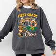 First Grade Zoo Field Trip Squad Matching Teacher Students Comfort Colors Sweatshirt Pepper First Grade Zoo Field Trip Squad Matching Teacher Students Comfort Colors Sweatshirt Pepper