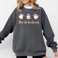 Ghost Ballet Dancer Halloween Dance Teacher Pas De Boo-Rée Comfort Colors Sweatshirt Pepper Ghost Ballet Dancer Halloween Dance Teacher Pas De Boo-Rée Comfort Colors Sweatshirt Pepper