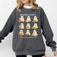 Ghosts Halloween Montessori Teacher Educator Costume Comfort Colors Sweatshirt Pepper Ghosts Halloween Montessori Teacher Educator Costume Comfort Colors Sweatshirt Pepper