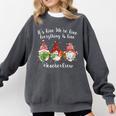 Gnome It's Fine I'm Fine Everything Is Fine Teacher Xmas Comfort Colors Sweatshirt Pepper Gnome It's Fine I'm Fine Everything Is Fine Teacher Xmas Comfort Colors Sweatshirt Pepper