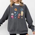 Grammar Teacher Punctuation For English Teacher Men Women Comfort Colors Sweatshirt Pepper