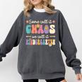 Groovy Some Call It Chaos We Call It Kindergarten Teacher Comfort Colors Sweatshirt Pepper Groovy Some Call It Chaos We Call It Kindergarten Teacher Comfort Colors Sweatshirt Pepper
