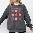 Groovy Kindergarten Is My Jam Strawberry Kinder Team Teacher Comfort Colors Sweatshirt Pepper Groovy Kindergarten Is My Jam Strawberry Kinder Team Teacher Comfort Colors Sweatshirt Pepper