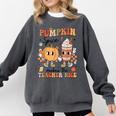 Groovy Pumpkin Spice Makes Teacher Nice Fall Thanksgiving Comfort Colors Sweatshirt Pepper Groovy Pumpkin Spice Makes Teacher Nice Fall Thanksgiving Comfort Colors Sweatshirt Pepper