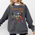 Halloween Alphabet ABCs Learning Kindergarten Teacher Comfort Colors Sweatshirt Pepper Halloween Alphabet ABCs Learning Kindergarten Teacher Comfort Colors Sweatshirt Pepper