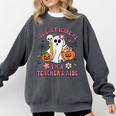 Halloween You Can't Scare Me I'm A School Teacher's Aide Comfort Colors Sweatshirt Pepper