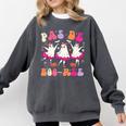 Halloween Dance Teacher Pas De Boo-Ree Ghost Ballet Dancer Comfort Colors Sweatshirt Pepper Halloween Dance Teacher Pas De Boo-Ree Ghost Ballet Dancer Comfort Colors Sweatshirt Pepper