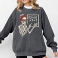 Halloween Math Teacher Skeleton Six Seven Meme Brainrot Comfort Colors Sweatshirt Pepper Halloween Math Teacher Skeleton Six Seven Meme Brainrot Comfort Colors Sweatshirt Pepper