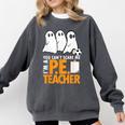 Halloween PE Teacher Shirt Can't Scare Me Comfort Colors Sweatshirt Pepper Halloween PE Teacher Shirt Can't Scare Me Comfort Colors Sweatshirt Pepper