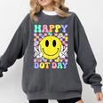 Happy Dot Day Shirts Teacher Student Girls Kids Smile Face Comfort Colors Sweatshirt Pepper Happy Dot Day Shirts Teacher Student Girls Kids Smile Face Comfort Colors Sweatshirt Pepper