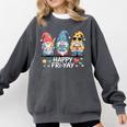 Happy Fri-Yay Teacher Fry Yay Friday Weekend Fri-Yay Comfort Colors Sweatshirt Pepper Happy Fri-Yay Teacher Fry Yay Friday Weekend Fri-Yay Comfort Colors Sweatshirt Pepper