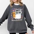 Happy Fri-Yay Teacher Fry Yay Friday Weekend Comfort Colors Sweatshirt Pepper Happy Fri-Yay Teacher Fry Yay Friday Weekend Comfort Colors Sweatshirt Pepper