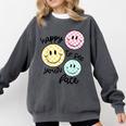 Happy To See Your Face Smile Face Teacher Back To School Comfort Colors Sweatshirt Pepper Happy To See Your Face Smile Face Teacher Back To School Comfort Colors Sweatshirt Pepper