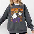 Haunted 67 Ghost Math Teacher Halloween Costume Math Pun Comfort Colors Sweatshirt Pepper Haunted 67 Ghost Math Teacher Halloween Costume Math Pun Comfort Colors Sweatshirt Pepper