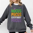 Hocus Pocus Everybody Focus Teacher Halloween Comfort Colors Sweatshirt Pepper Hocus Pocus Everybody Focus Teacher Halloween Comfort Colors Sweatshirt Pepper