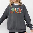 Hola Estudiantes Spanish Teacher Comfort Colors Sweatshirt Pepper Hola Estudiantes Spanish Teacher Comfort Colors Sweatshirt Pepper