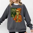HUGvyn Halloween Skeleton Six Seven 67 Meme PEMDAS Teacher Comfort Colors Sweatshirt Pepper HUGvyn Halloween Skeleton Six Seven 67 Meme PEMDAS Teacher Comfort Colors Sweatshirt Pepper