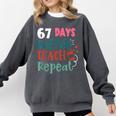 Humor Meme 67 Days Of School Coffee Lover Educator Teacher Comfort Colors Sweatshirt Pepper Humor Meme 67 Days Of School Coffee Lover Educator Teacher Comfort Colors Sweatshirt Pepper