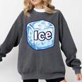 Ice Halloween Pun Costume Easy Lazy Team Group Teacher Comfort Colors Sweatshirt Pepper Ice Halloween Pun Costume Easy Lazy Team Group Teacher Comfort Colors Sweatshirt Pepper