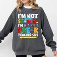 I'm Not Short I'm Pre-K Teacher Size Back To School Teacher Comfort Colors Sweatshirt Pepper I'm Not Short I'm Pre-K Teacher Size Back To School Teacher Comfort Colors Sweatshirt Pepper