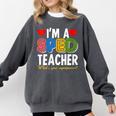 I'm A SPED Teacher Special Education Teacher Comfort Colors Sweatshirt Pepper I'm A SPED Teacher Special Education Teacher Comfort Colors Sweatshirt Pepper