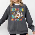 Inclusion Isn't Scary SLP Halloween Sped Teacher Therapy Comfort Colors Sweatshirt Pepper Inclusion Isn't Scary SLP Halloween Sped Teacher Therapy Comfort Colors Sweatshirt Pepper