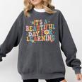 It's a Beautiful Day For Learning Teacher Students Men Women Comfort Colors Sweatshirt Pepper It's a Beautiful Day For Learning Teacher Students Men Women Comfort Colors Sweatshirt Pepper