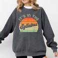 It's In The Syllabus Shirt Professor Saying College Teacher For Men Women Comfort Colors Sweatshirt Pepper