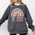Be Kind ASL Sign Language Deaf SPED Teacher Kids Men Women Comfort Colors Sweatshirt Pepper Be Kind ASL Sign Language Deaf SPED Teacher Kids Men Women Comfort Colors Sweatshirt Pepper