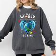 Be Kind Dolphin Autism Awareness Back To School Teacher Men Women Kids Comfort Colors Sweatshirt Pepper Be Kind Dolphin Autism Awareness Back To School Teacher Men Women Kids Comfort Colors Sweatshirt Pepper