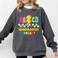 Kindergarten ABCD Rocks Teacher Student Back To School Comfort Colors Sweatshirt Pepper