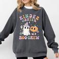 Kindergarten Boo Crew Halloween Floral Ghost Kinder Teacher Comfort Colors Sweatshirt Pepper Kindergarten Boo Crew Halloween Floral Ghost Kinder Teacher Comfort Colors Sweatshirt Pepper