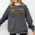Kindergarten Camo Camouflage Boy Teacher Back To School Comfort Colors Sweatshirt Pepper Kindergarten Camo Camouflage Boy Teacher Back To School Comfort Colors Sweatshirt Pepper