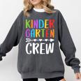 Kindergarten Crew Shirt Kinder Crew Teacher Boy Girl Comfort Colors Sweatshirt Pepper Kindergarten Crew Shirt Kinder Crew Teacher Boy Girl Comfort Colors Sweatshirt Pepper