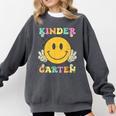 Kindergarten Squad Smile Face Teachers Kids Back To School Comfort Colors Sweatshirt Pepper Kindergarten Squad Smile Face Teachers Kids Back To School Comfort Colors Sweatshirt Pepper