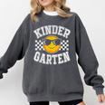 Kindergarten Teacher First Day Of Kinder Back To School Comfort Colors Sweatshirt Pepper Kindergarten Teacher First Day Of Kinder Back To School Comfort Colors Sweatshirt Pepper