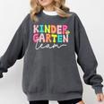 Kindergarten Team Teacher Back To School Kindergarten Squad Comfort Colors Sweatshirt Pepper Kindergarten Team Teacher Back To School Kindergarten Squad Comfort Colors Sweatshirt Pepper