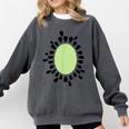 Kiwi Easy Costume Halloween Fruit Lover School Teacher Fun Comfort Colors Sweatshirt Pepper Kiwi Easy Costume Halloween Fruit Lover School Teacher Fun Comfort Colors Sweatshirt Pepper