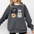 Llama Shirt English Teacher School Student ESL Joke Comfort Colors Sweatshirt Pepper