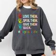 Love Daycare Provider Childcare Teacher Tie Dye Comfort Colors Sweatshirt Pepper Love Daycare Provider Childcare Teacher Tie Dye Comfort Colors Sweatshirt Pepper