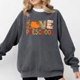 Love Preschool Happy Fall Thanksgiving Women Teacher Comfort Colors Sweatshirt Pepper Love Preschool Happy Fall Thanksgiving Women Teacher Comfort Colors Sweatshirt Pepper