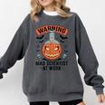Mad Scientist Pumpkin Science Teacher Halloween Costume Kids Comfort Colors Sweatshirt Pepper Mad Scientist Pumpkin Science Teacher Halloween Costume Kids Comfort Colors Sweatshirt Pepper