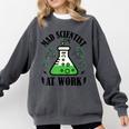 Mad Scientist Science Teacher Halloween Costume Teen Girls Comfort Colors Sweatshirt Pepper Mad Scientist Science Teacher Halloween Costume Teen Girls Comfort Colors Sweatshirt Pepper