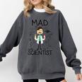 Mad Scientist Shirt Kids Boys Youth Science Teacher Comfort Colors Sweatshirt Pepper
